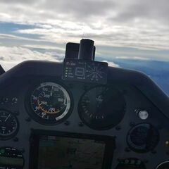 Flugwegposition um 11:30:17: Aufgenommen in der Nähe von Gemeinde Buchbach, Österreich in 3446 Meter